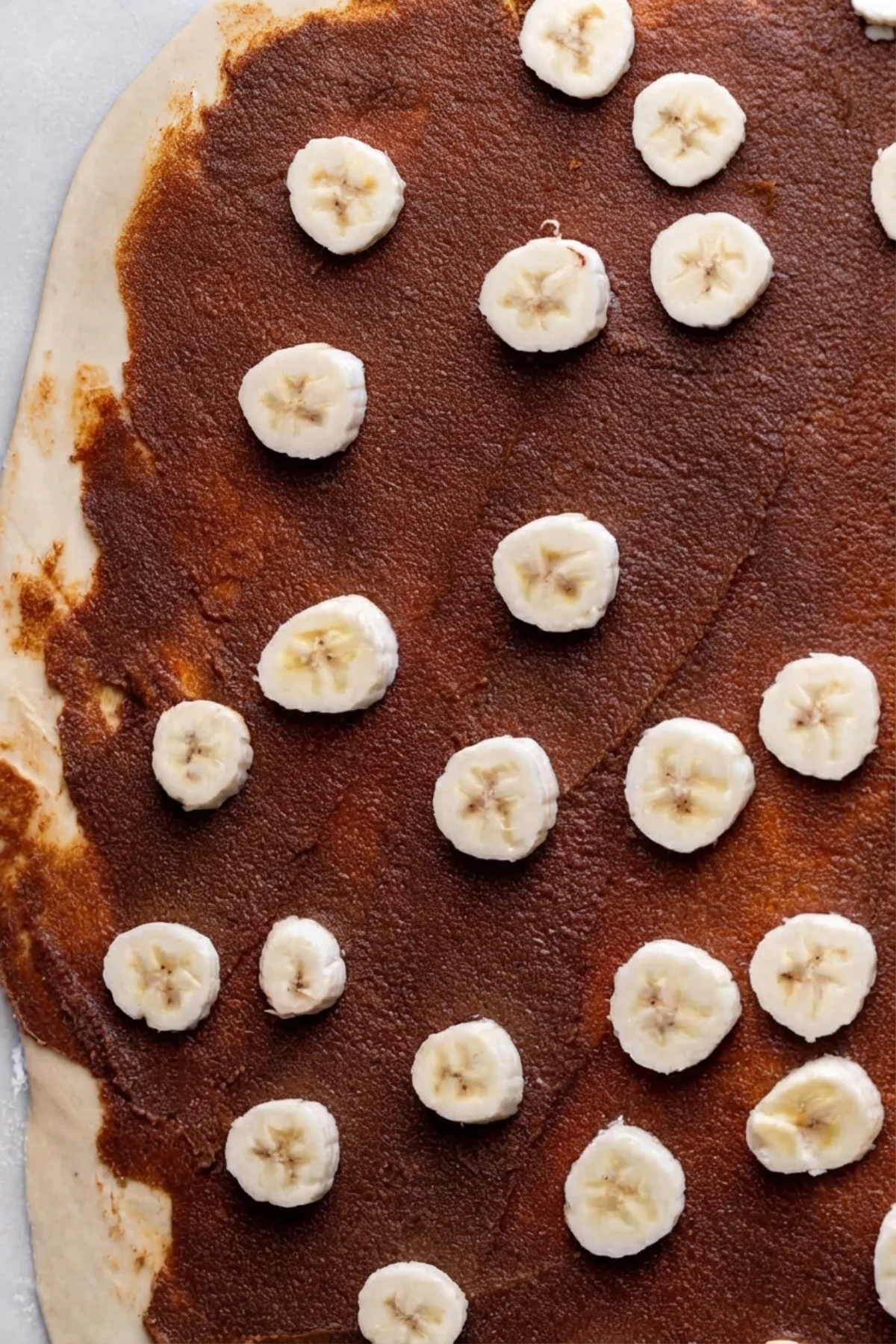 Banana Cinnamon Rolls, Step By Step Instructions, Cinnamon Banana Filling