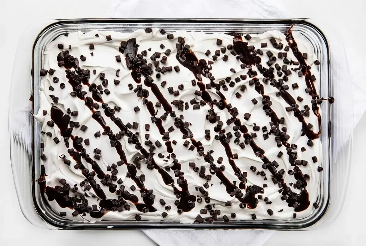 Brownie Pudding Dessert: A Classic Layered Chocolate Treat 14 Brownie Pudding Dessert, Assembling The Brownie Pudding Dessert