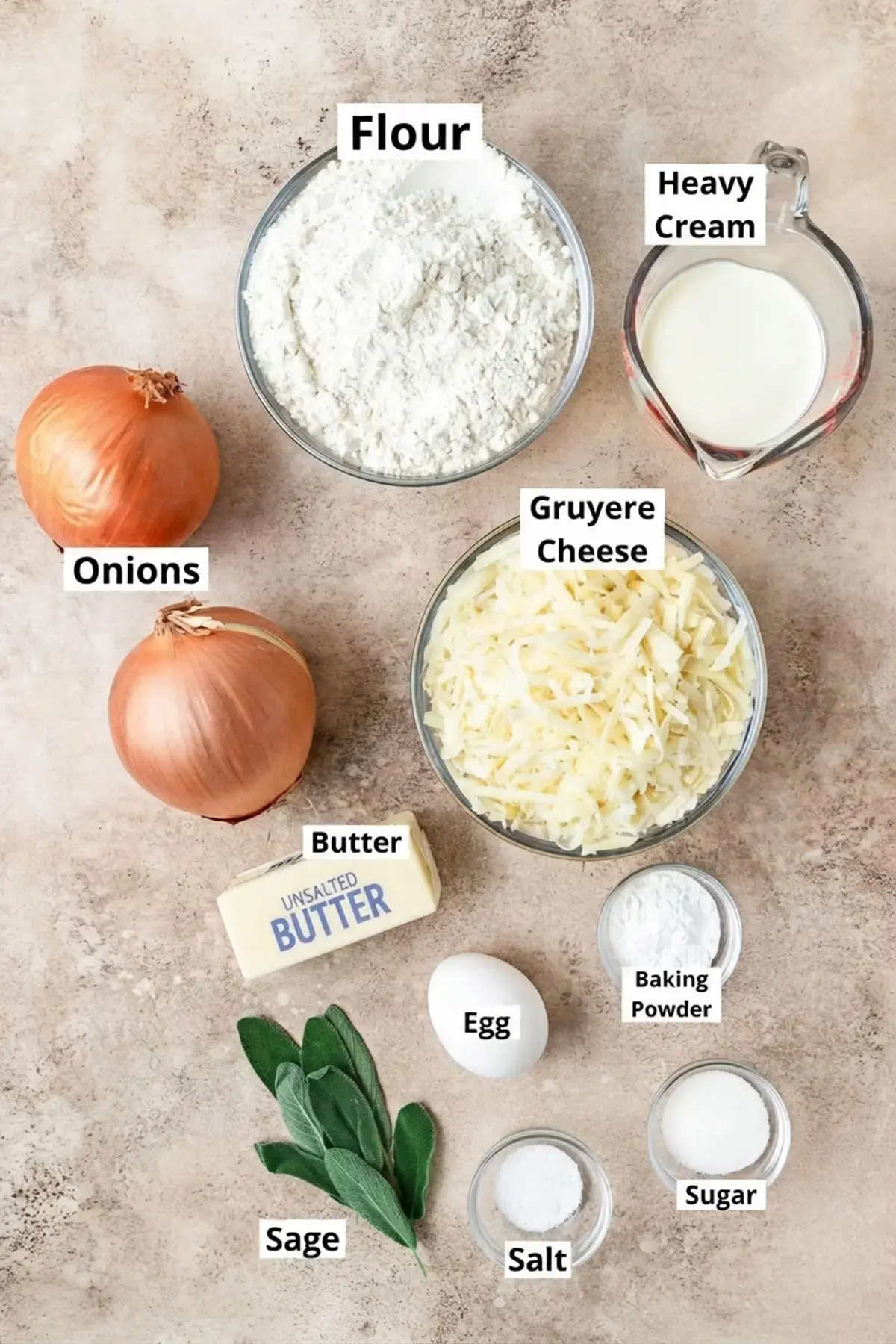 Caramelized Onion &Amp; Gruyere Scones, How To Caramelize Onions