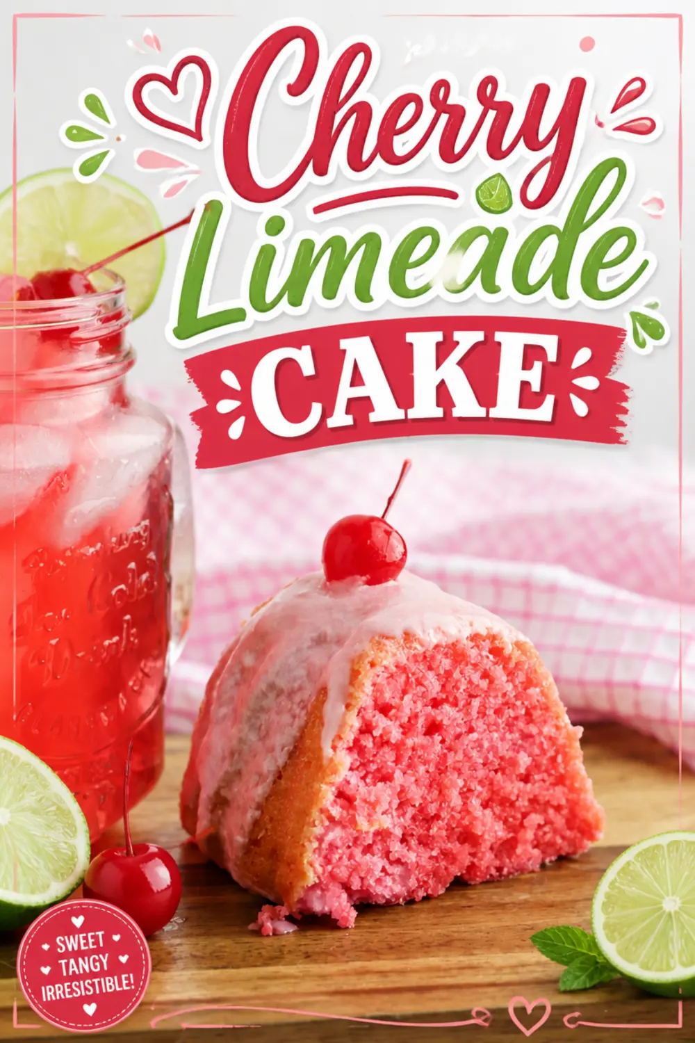 Cherry Limeade Cake