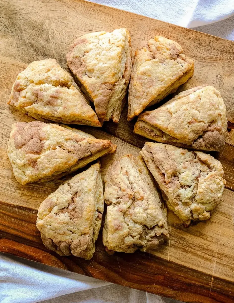 Cinnamon Swirl Scones