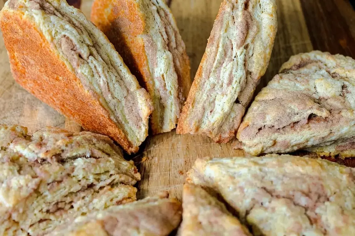 Cinnamon Swirl Scones
