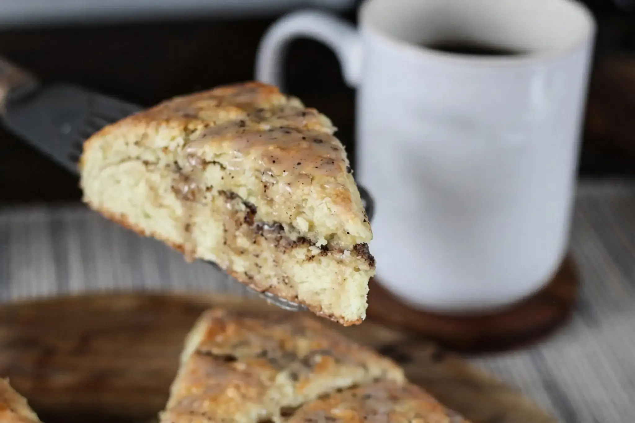 Coffee Cinnamon Scones: Flaky Buttery Layers With A Sweet Glaze 19 Coffee Cinnamon Scones