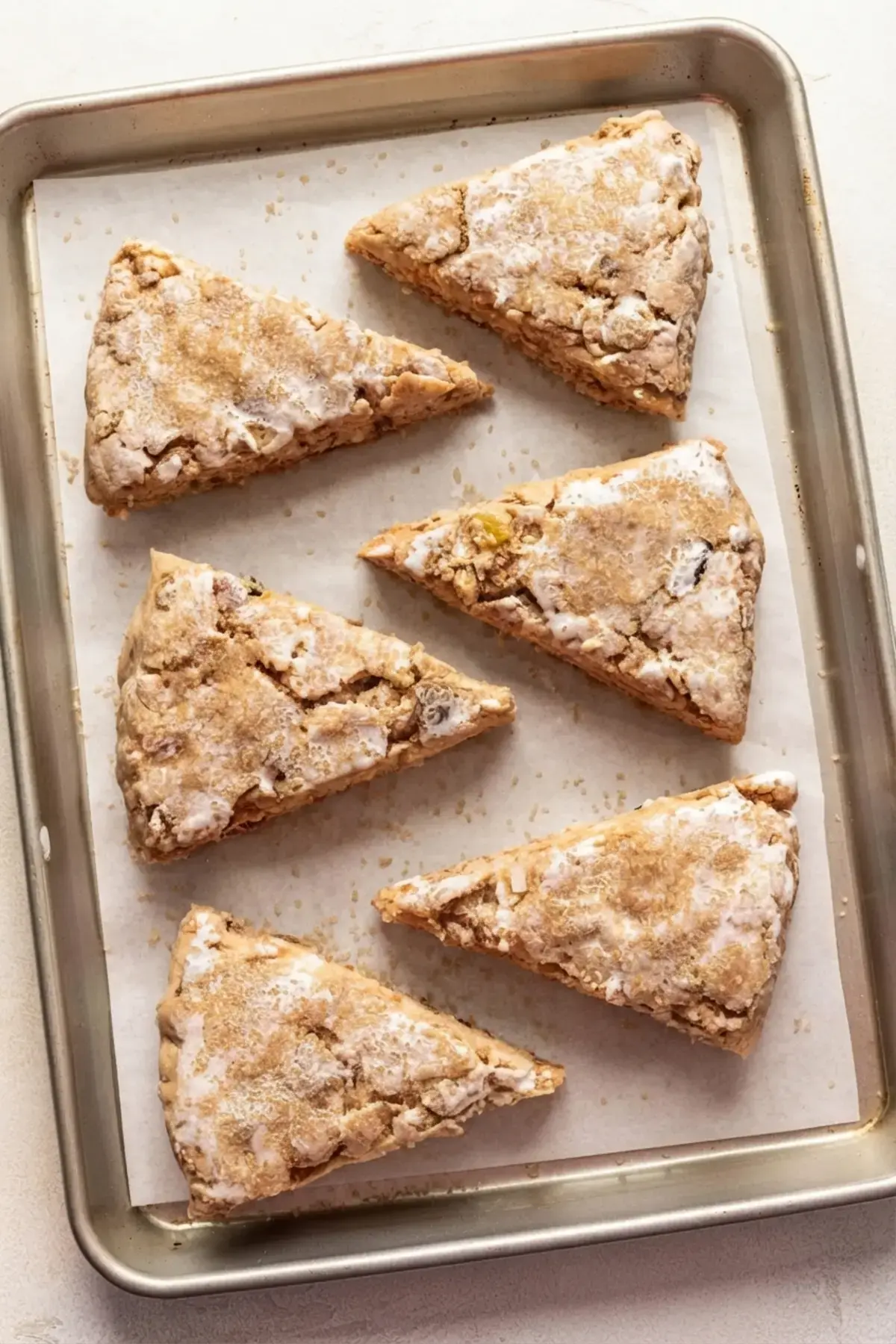 Easy Carrot Cake Scones With Cream Cheese Glaze, Step By Step Instructions