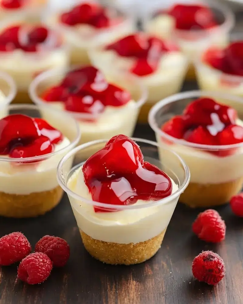 Easy Cheesecake Cups