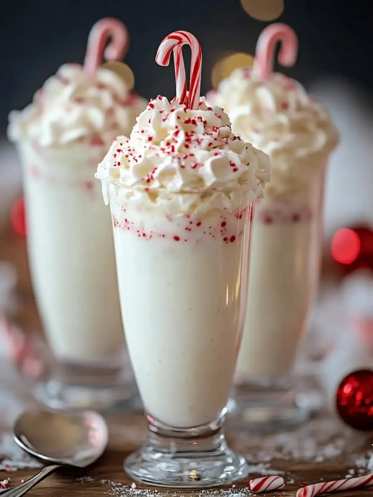 Festive Peppermint Christmas Float, How To Make Festive Peppermint Christmas Float
