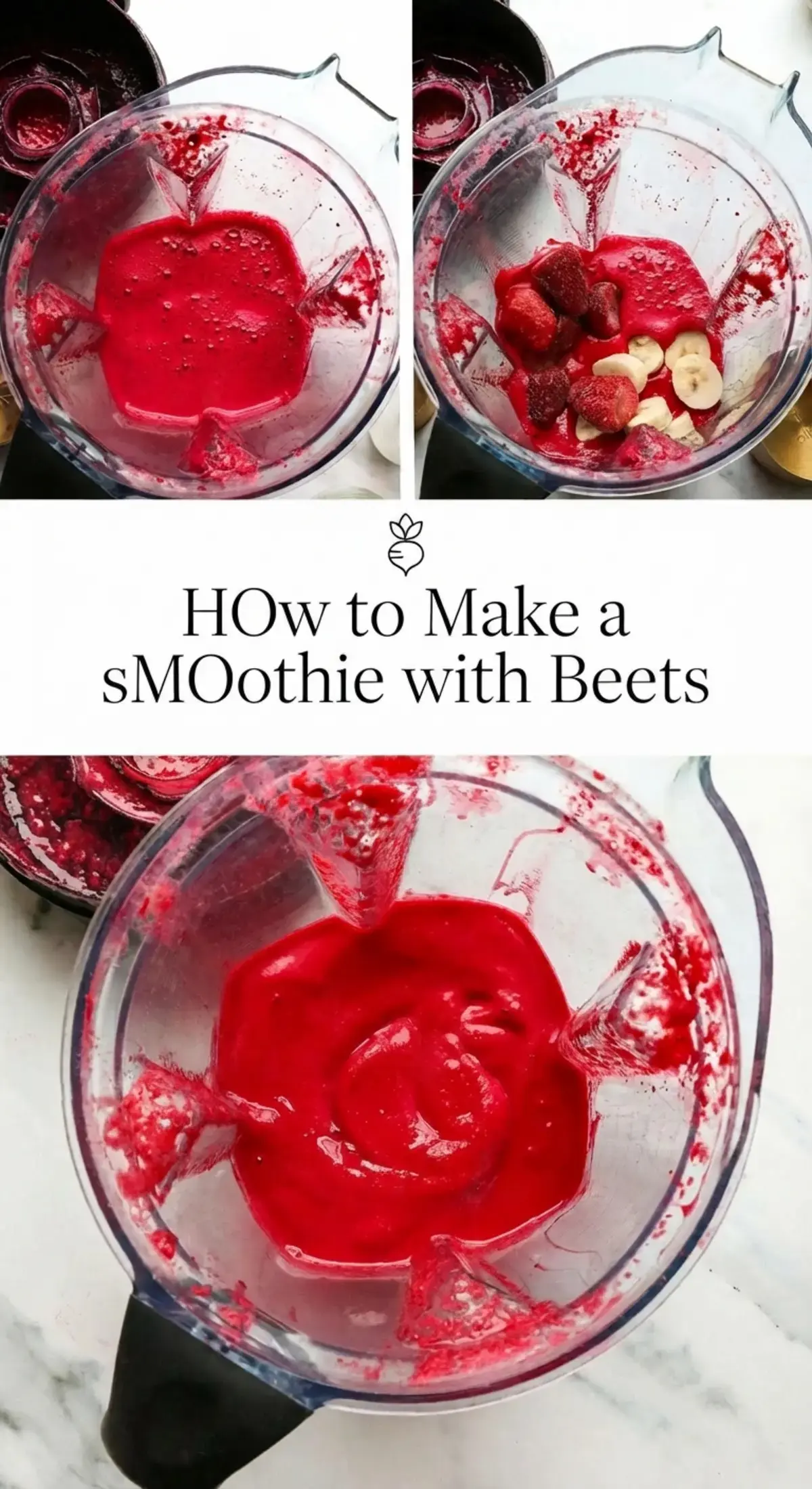 Fresh Beet Smoothie, How To Make A Smoothie With Beets