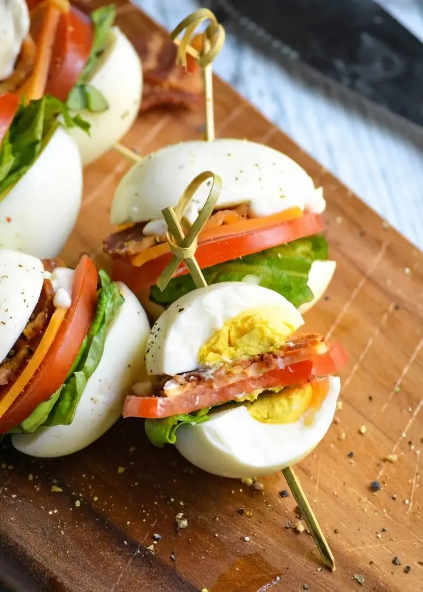 Hard Boiled Egg Blt Bites, Tips And Tricks
