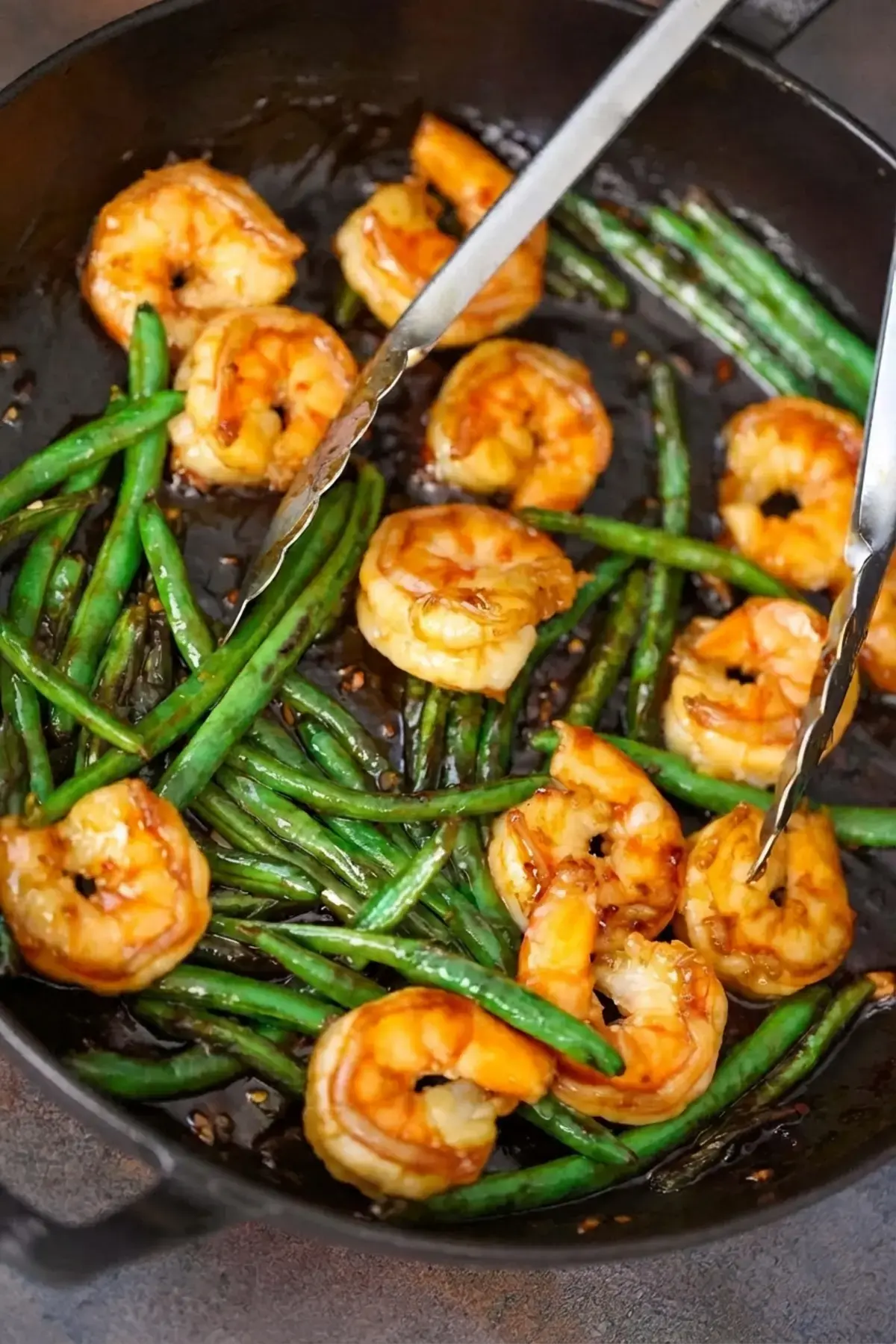 Honey Shrimp And Green Beans, Storage
