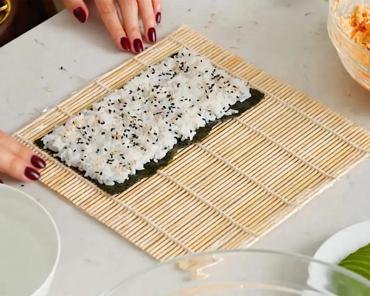 Kani Sushi Spicy Crab Roll Made Easy At Home 40 Kani Sushi, Assemble