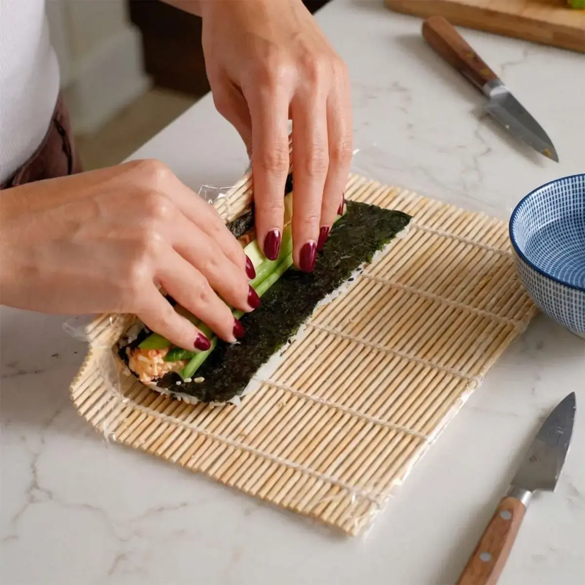 Kani Sushi Spicy Crab Roll Made Easy At Home 42 Kani Sushi, Assemble