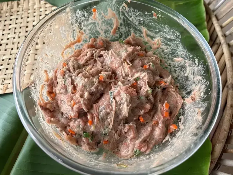 Kanom Jeeb, How To Make Pork Dumplings