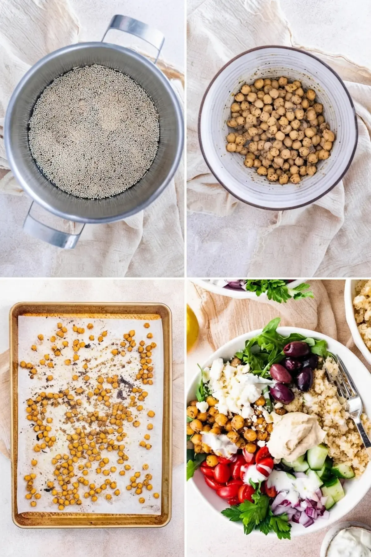Mediterranean Quinoa Bowl, Ingredients Needed