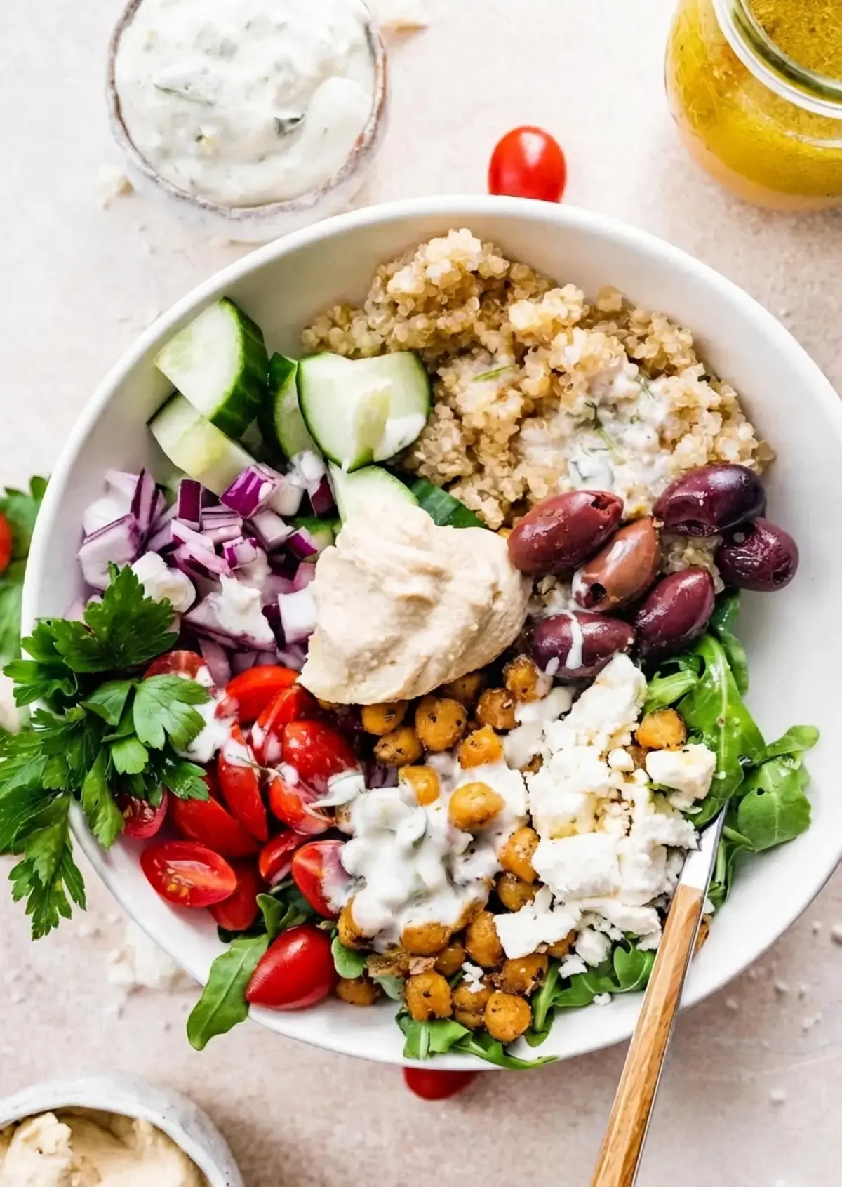 Mediterranean Quinoa Bowl