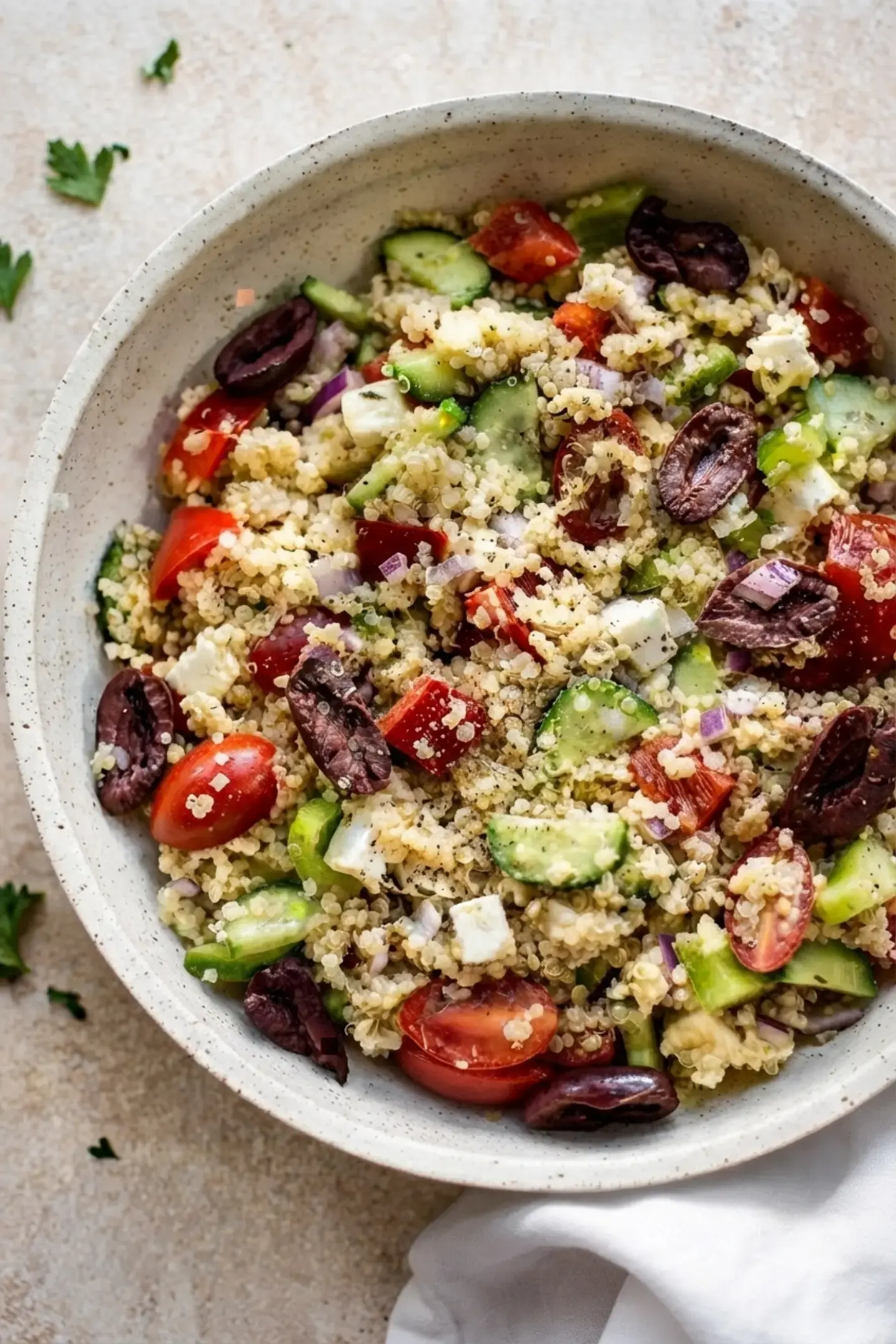Mediterranean Quinoa Salad