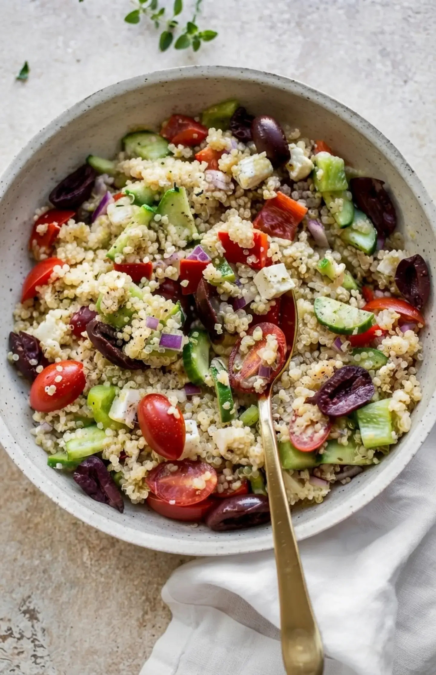 Mediterranean Quinoa Salad, Substitutions And Variations