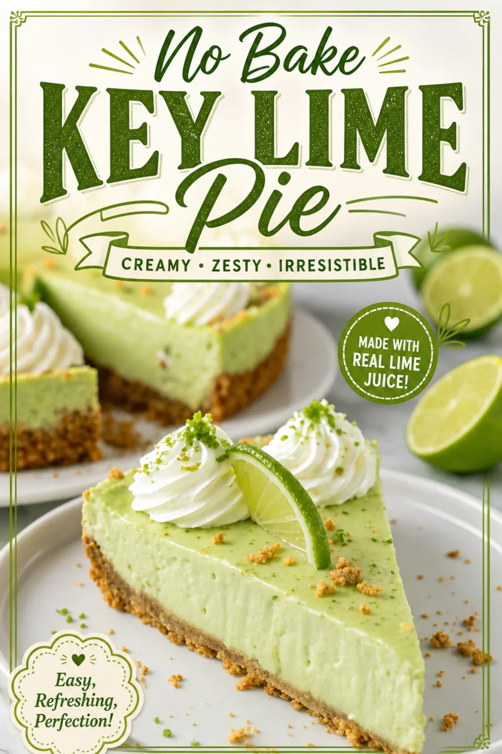 No Bake Key Lime Pie