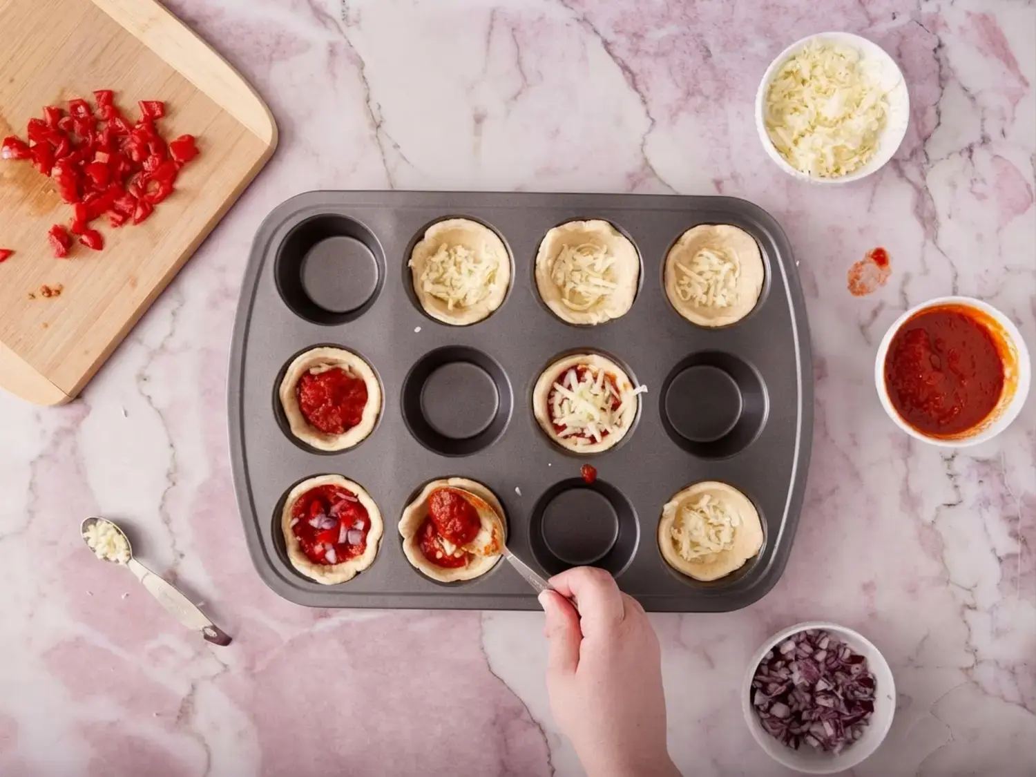 Pizza Cupcakes Recipe For Fun Parties And Easy Dinners 10 Pizza Cupcakes, Directions
