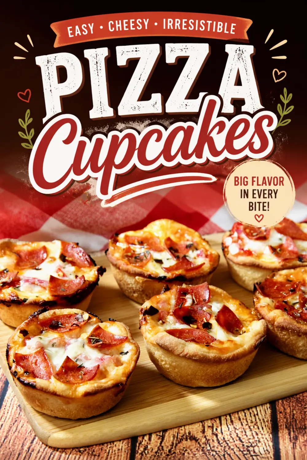 Pizza Cupcakes