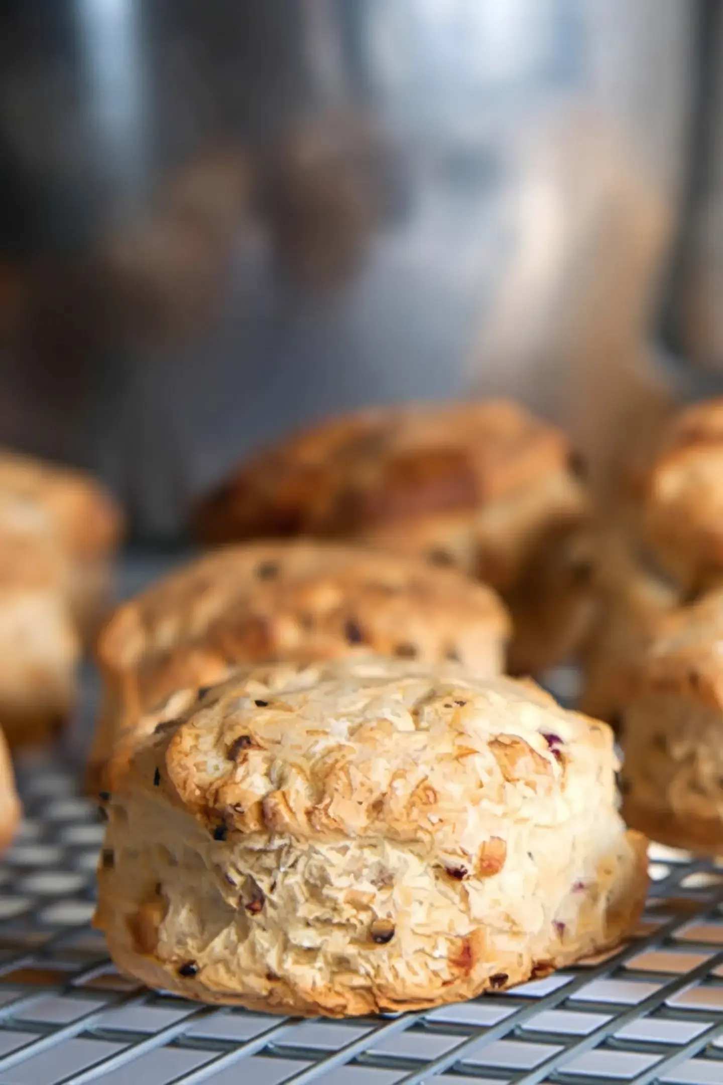 Raspberry And White Chocolate Scones, Raspberries By The Spoonful