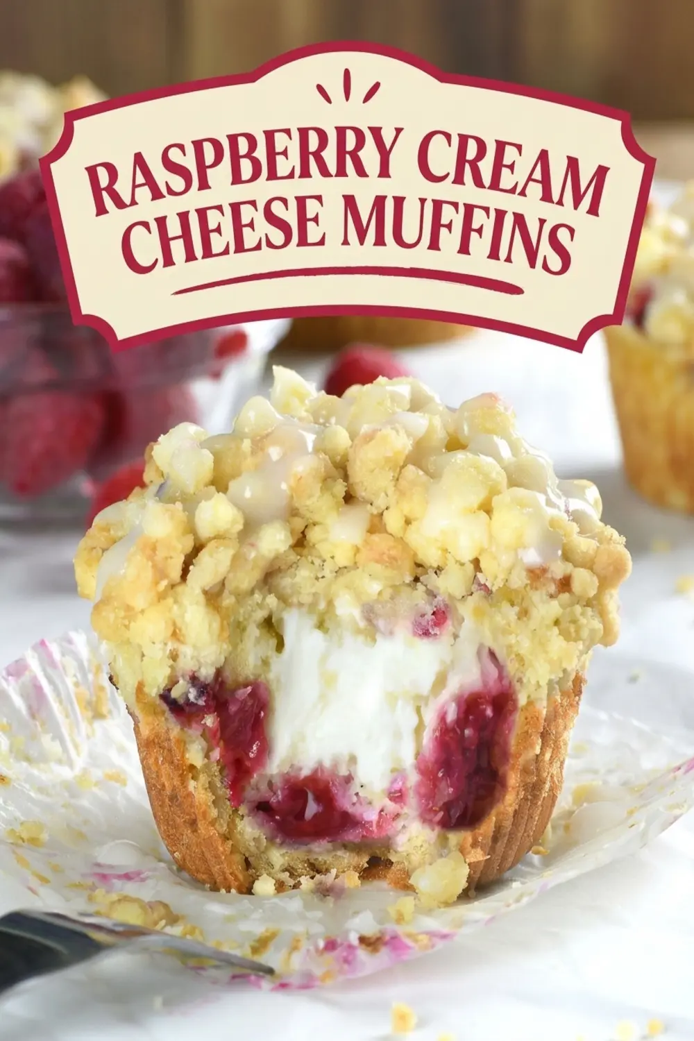 Home 18 Raspberry Cream Cheese Muffins